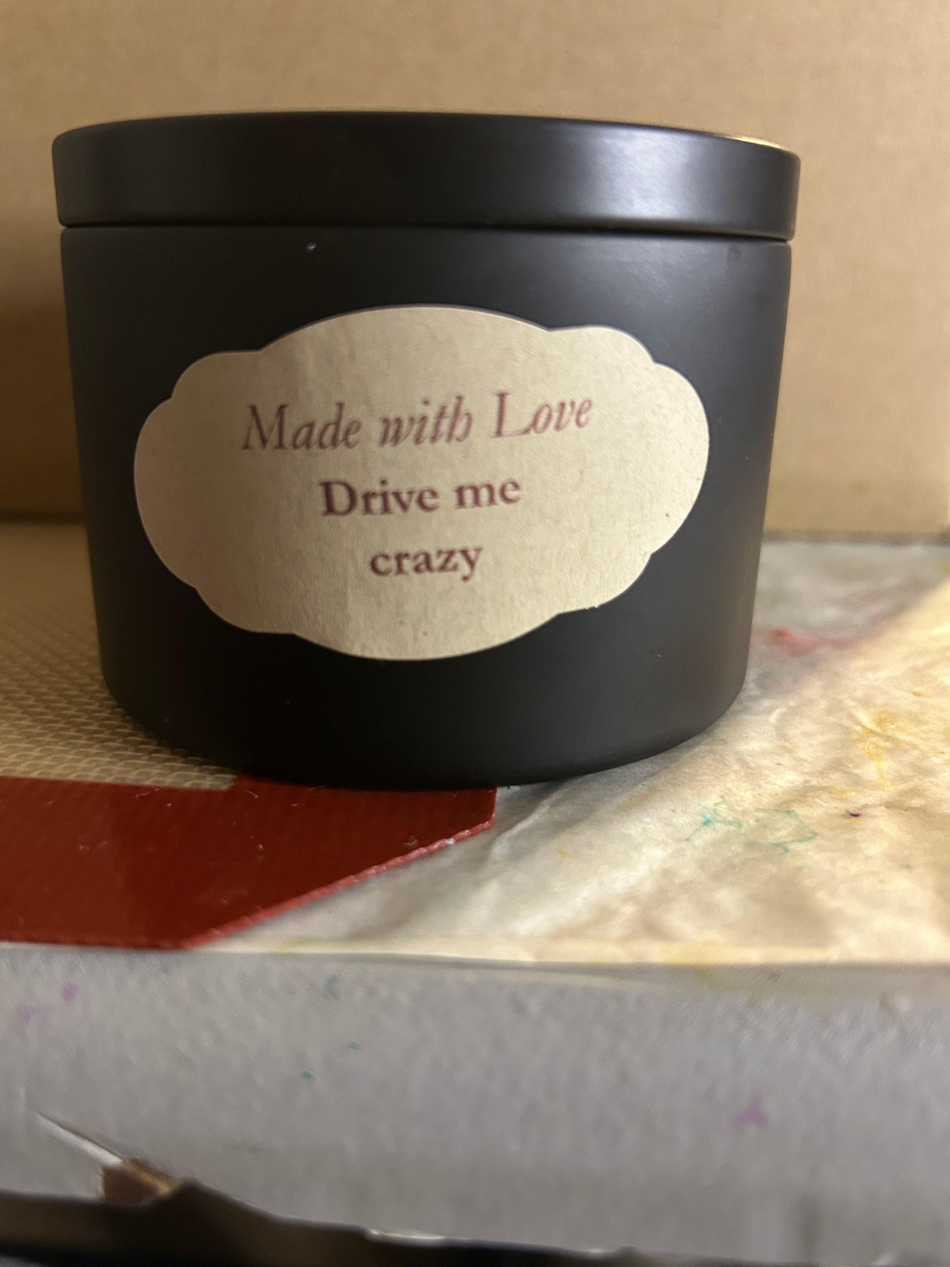 Drive me crazy candle