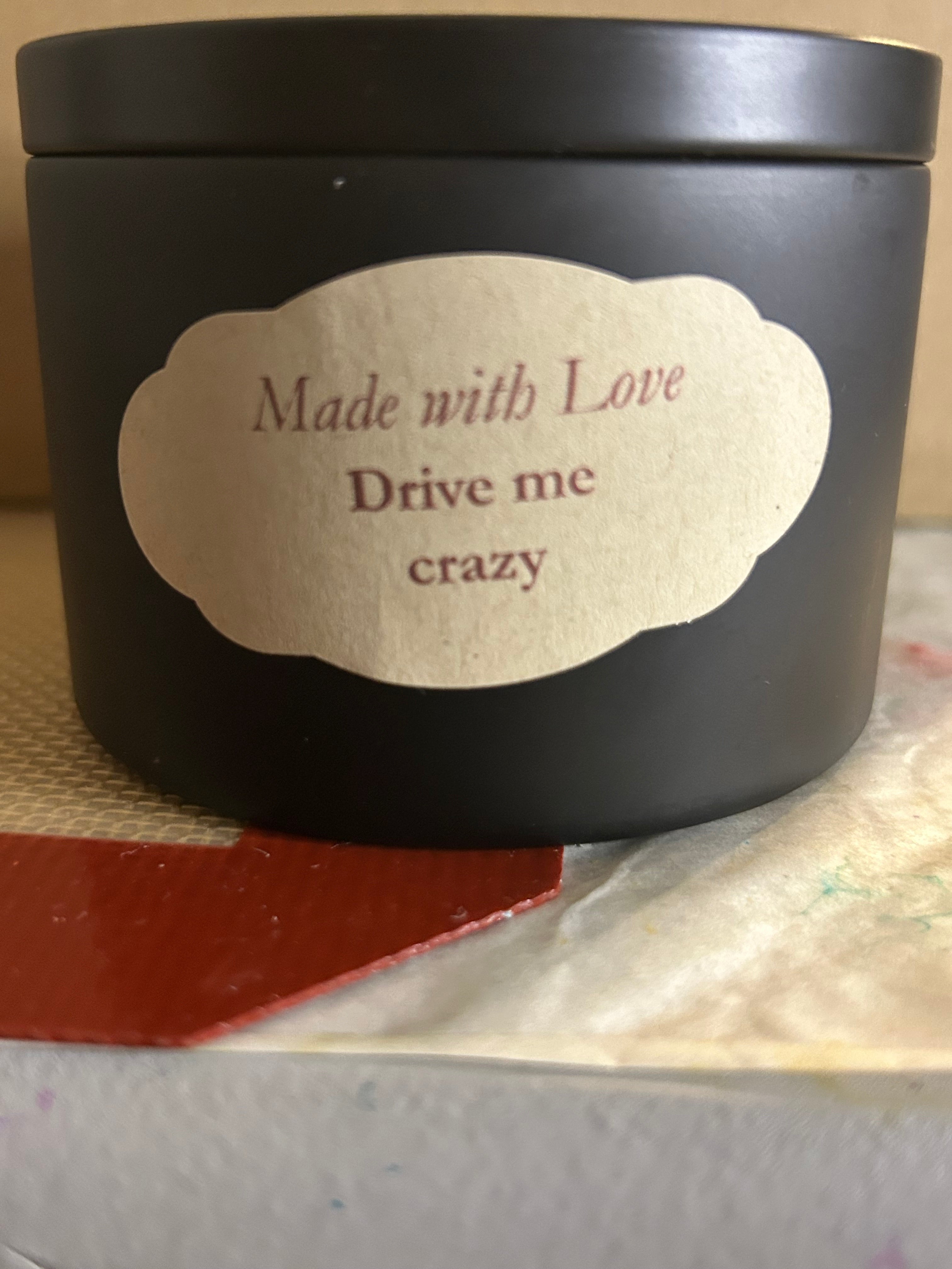 Drive me crazy candle